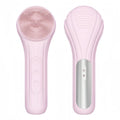 Waterproof Electric Face Cleanser - Ultrasonic Silicone Brush with Heat Massage, Skin Scrubber & Pore Cleaner